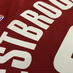 Russell Westbrook Mens Red Swingman Team Jersey - Icon Edition
