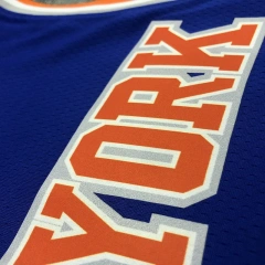 Mens Carmelo Anthony Blue 2020-21 Swingman Player Jersey - Icon Edition