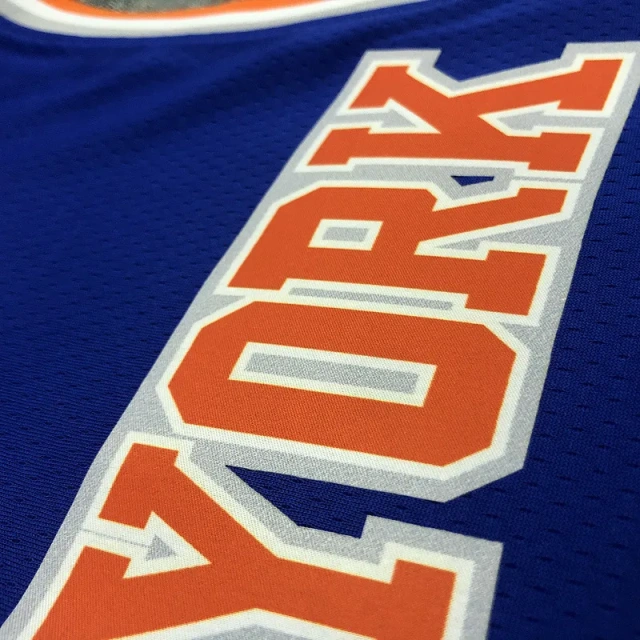 Mens Carmelo Anthony Blue 2020-21 Swingman Player Jersey - Icon Edition