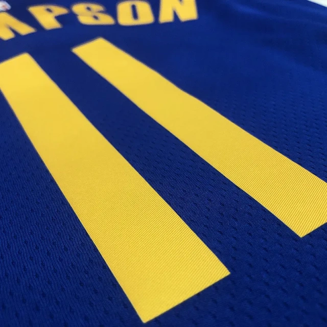 Klay Thompson Mens Blue Player Jersey - Icon Edition