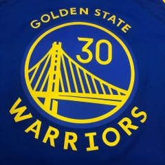 Stephen Curry Mens Blue Player Jersey - Icon Edition