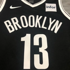 James Harden Mens Black Player Jersey- Icon Edition