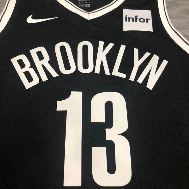 James Harden Mens Black Player Jersey- Icon Edition