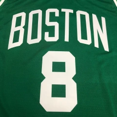 Antoine Walker Mens Green Player Jersey- Icon Edition