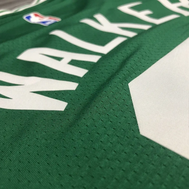 Antoine Walker Mens Green Player Jersey- Icon Edition