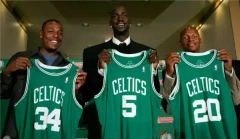 Kevin Garnett Mens Green Player Jersey- Icon Edition