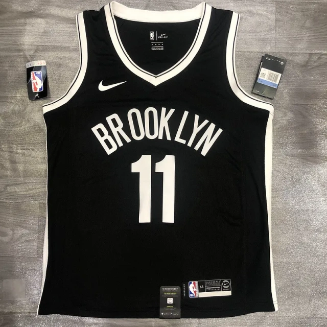 Kyrie Irving Mens Black Player Jersey- Icon Edition