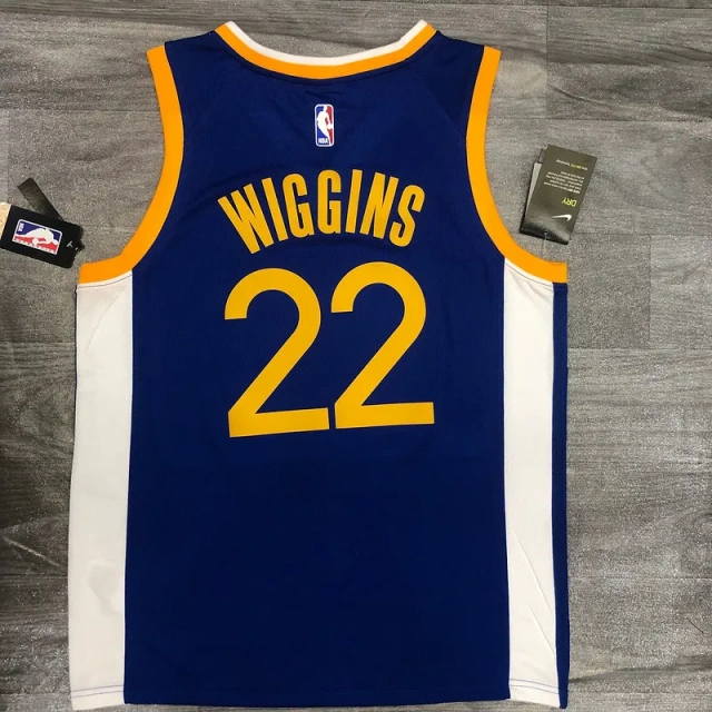 Andrew Wiggins Mens Blue Player Jersey - Icon Edition