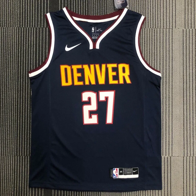 Mens Jamal Murray Black Swingman Player Jersey – Icon Edition