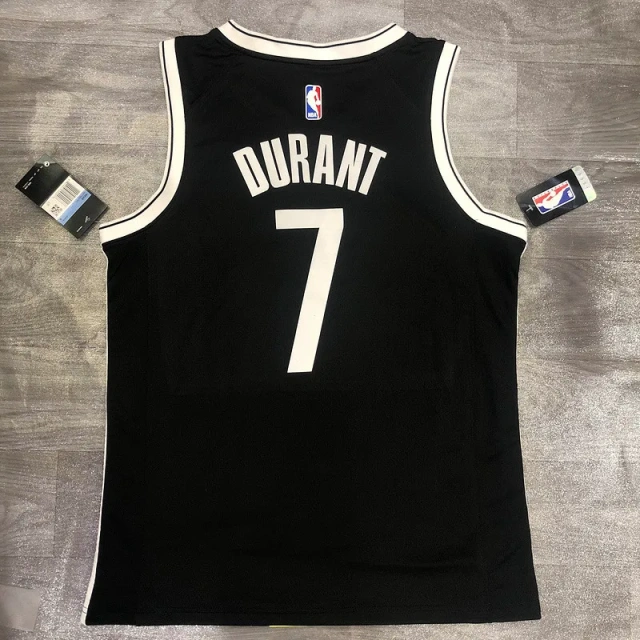Kevin Durant Mens Black Player Jersey- Icon Edition