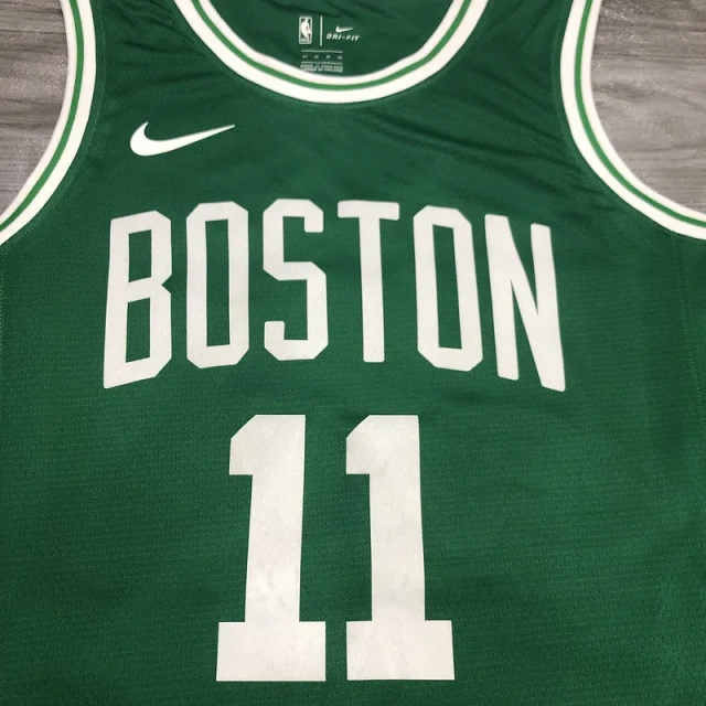 Kyrie Irving Mens Green Player Jersey- Icon Edition