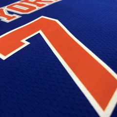Mens Carmelo Anthony Blue 2020-21 Swingman Player Jersey - Icon Edition