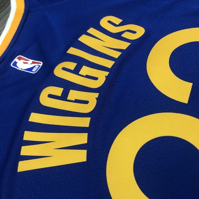 Andrew Wiggins Mens Blue Player Jersey - Icon Edition