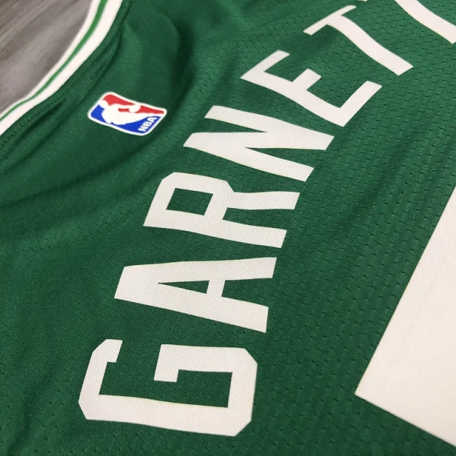 Kevin Garnett Mens Green Player Jersey- Icon Edition
