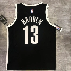 James Harden Mens Black Player Jersey- Icon Edition