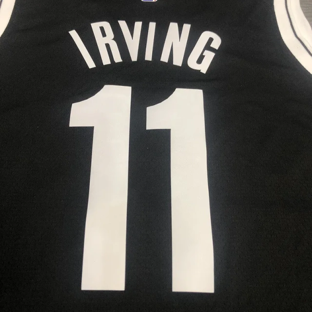 Kyrie Irving Mens Black Player Jersey- Icon Edition