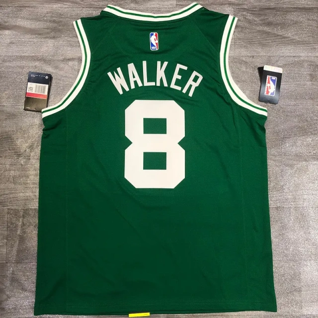 Antoine Walker Mens Green Player Jersey- Icon Edition
