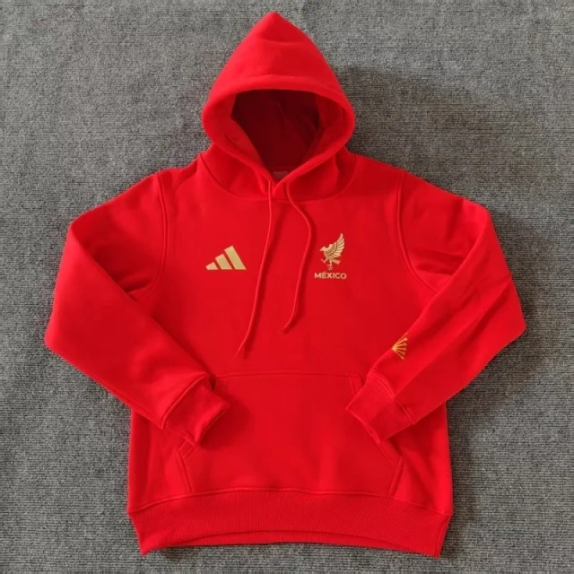 Mexico 25/26 Team Hoodie Red