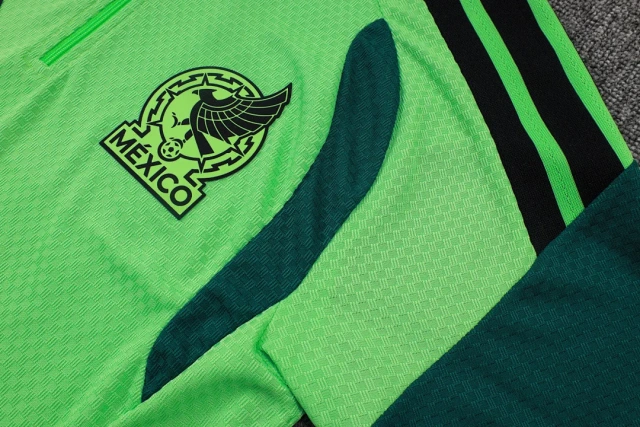 Player Version Mexico 26/27 1/4 Zip Training Pro Polo and Pants Set D2603
