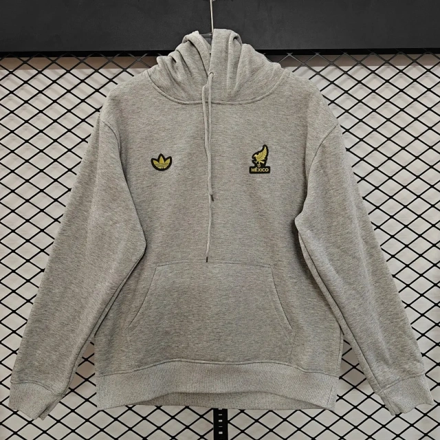 Mexico 2026 Team Hoodie Grey