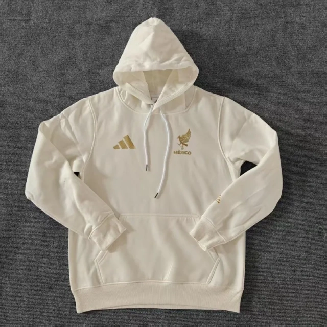 Mexico 25/26 Team Hoodie White