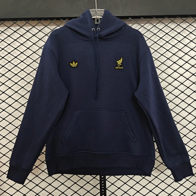 Mexico 2026 Team Hoodie Dark Blue