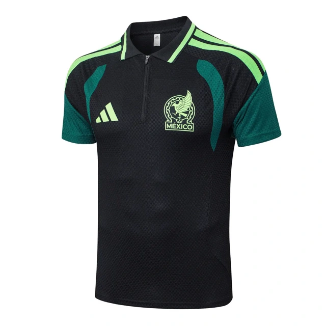 Player Version Mexico 26/27 1/4 Zip Training Pro Polo and Pants Set D2603