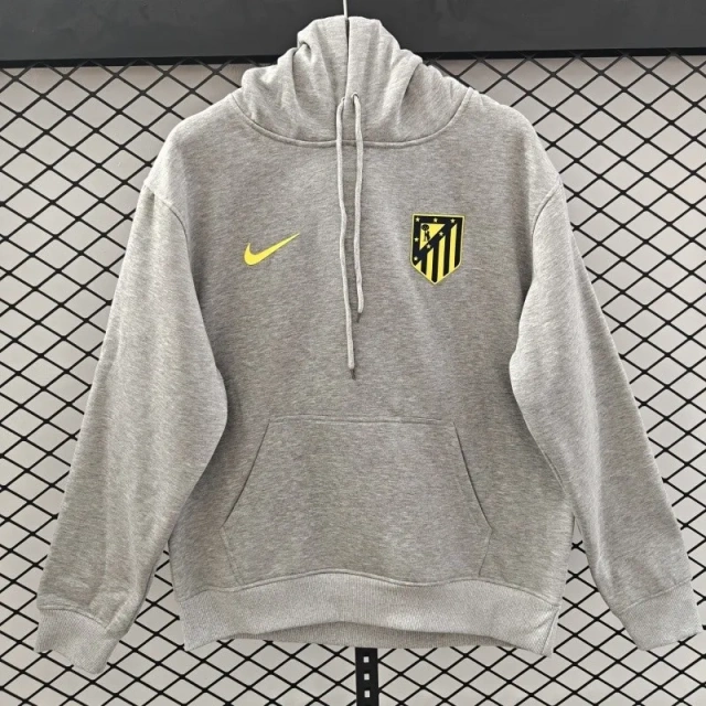 Atlético de Madrid 25/26 Team Hoodie Grey