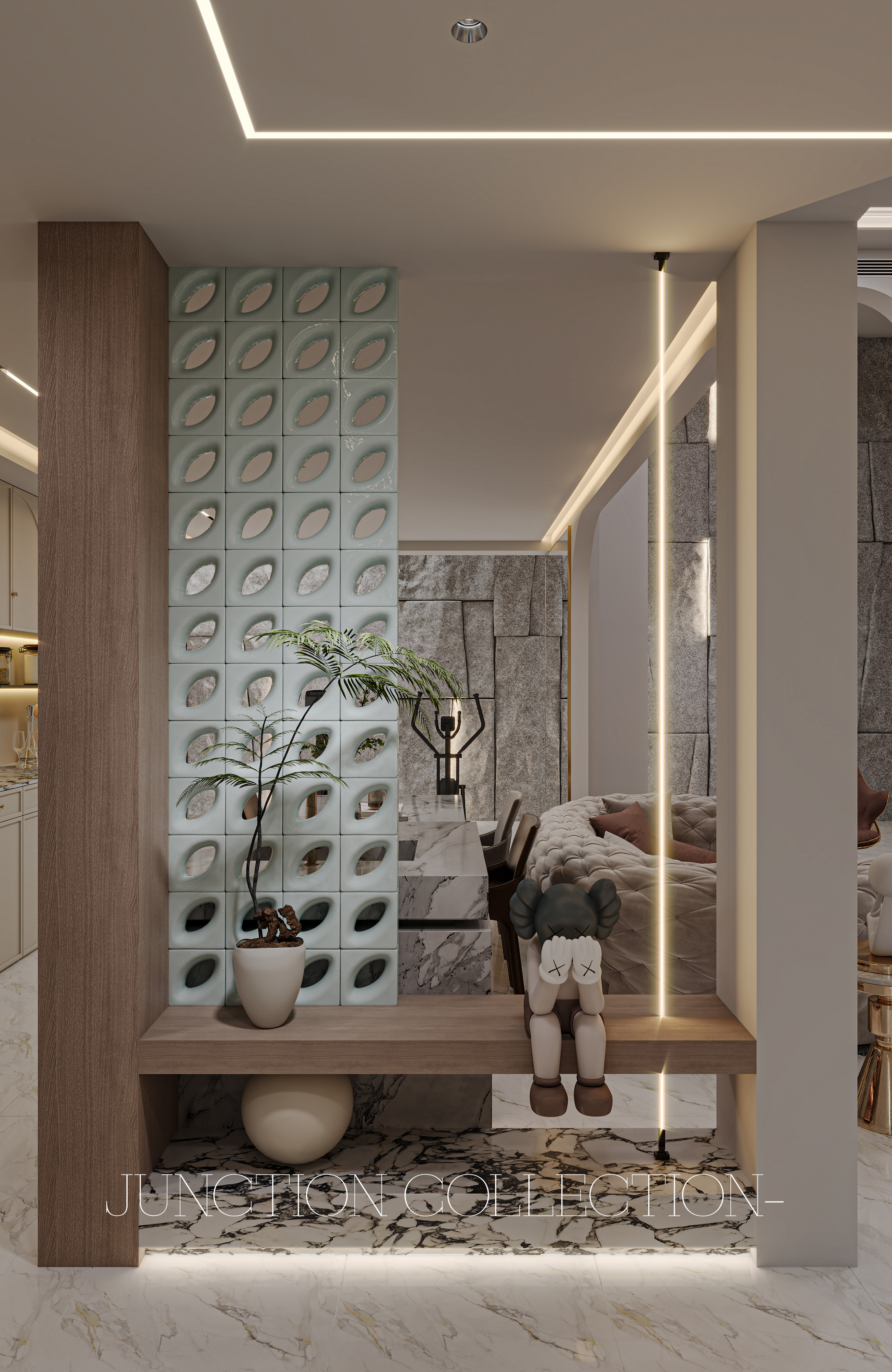 Glazed tile