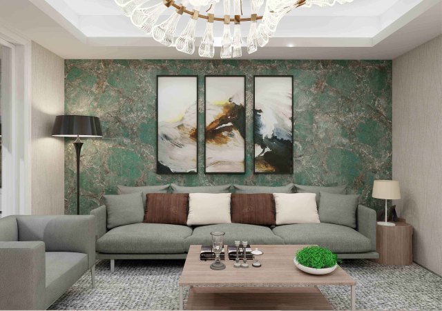 Carbon Crystal Wall Panel