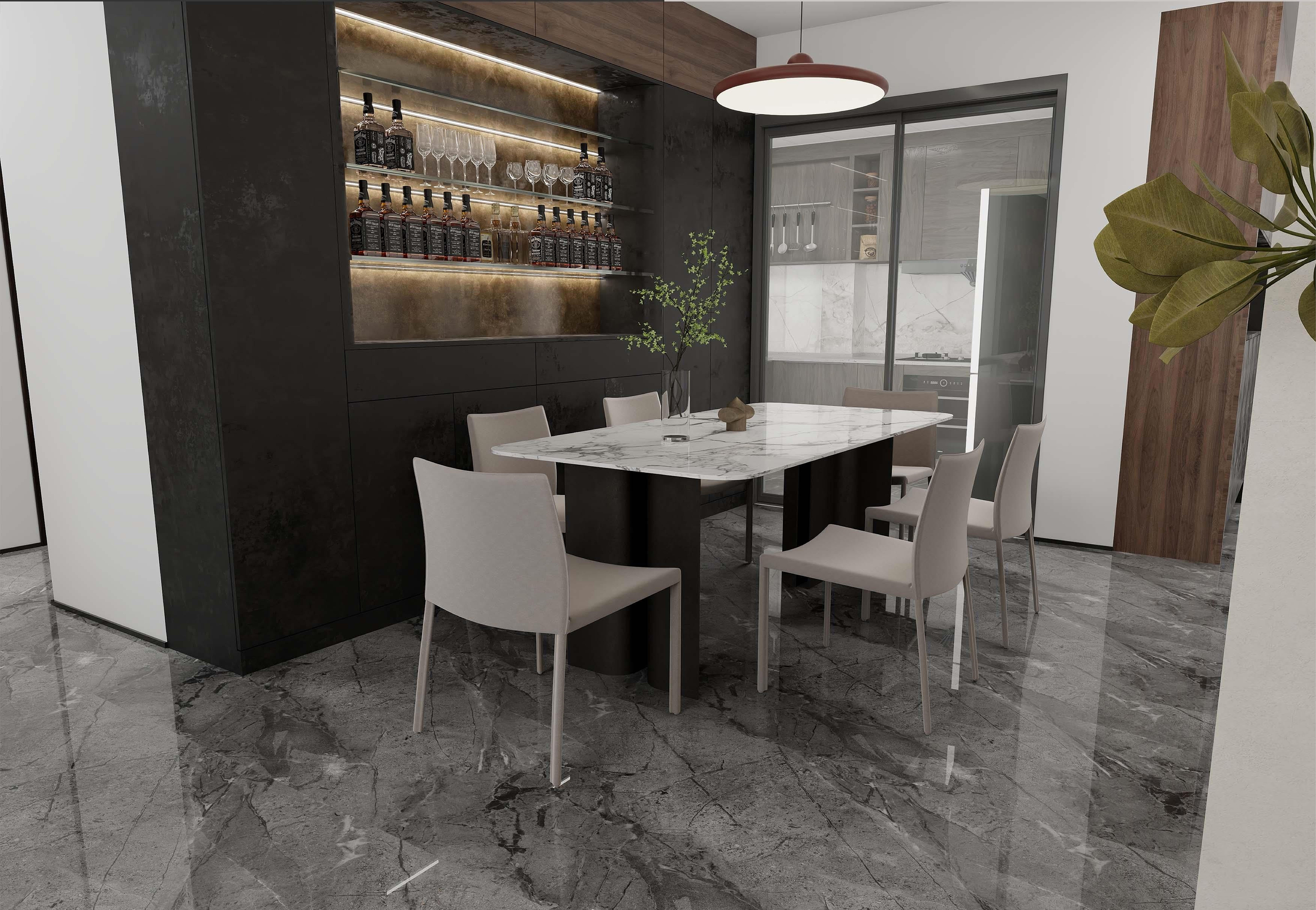 Carbon Crystal Wall Panel
