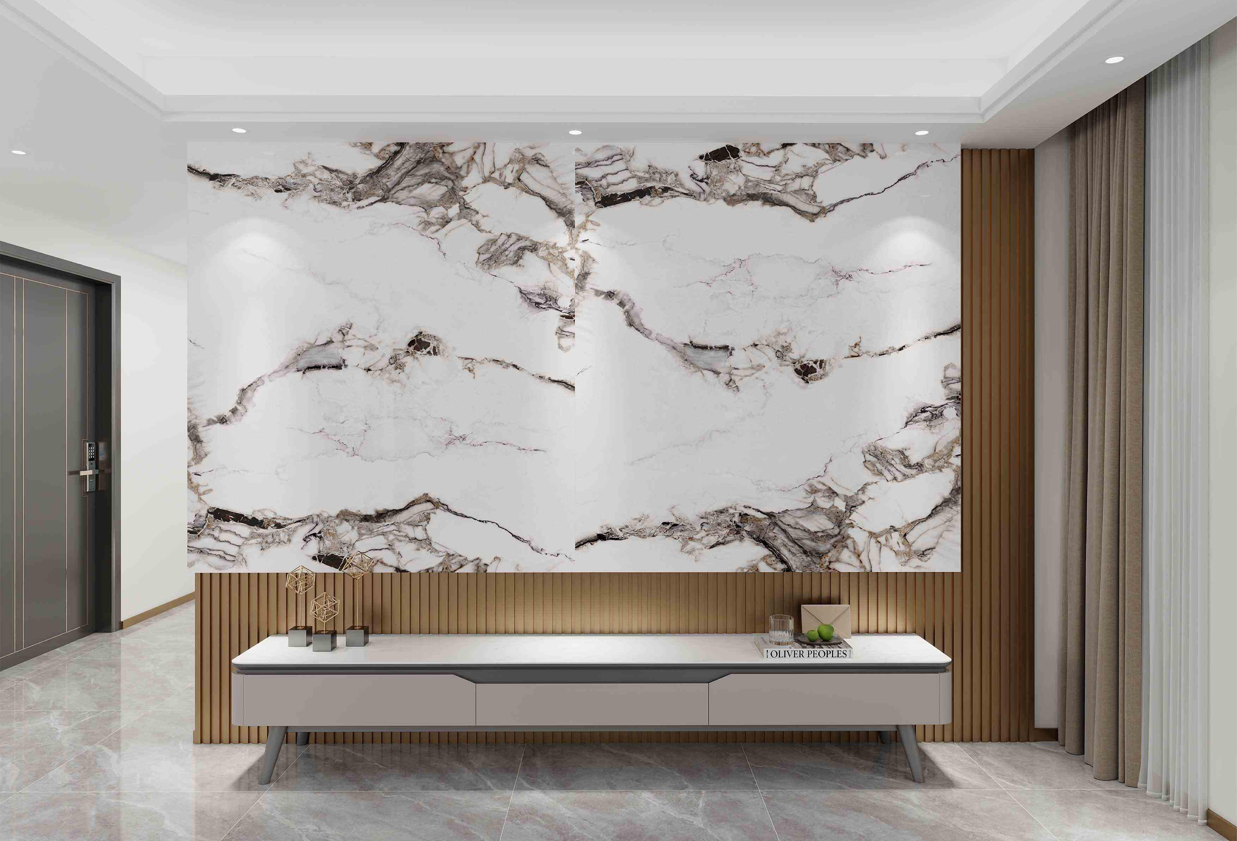 Carbon Crystal Wall Panel