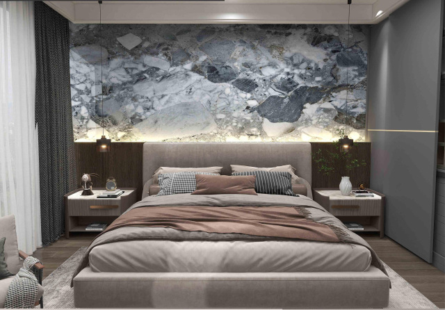 Carbon Crystal Wall Panel
