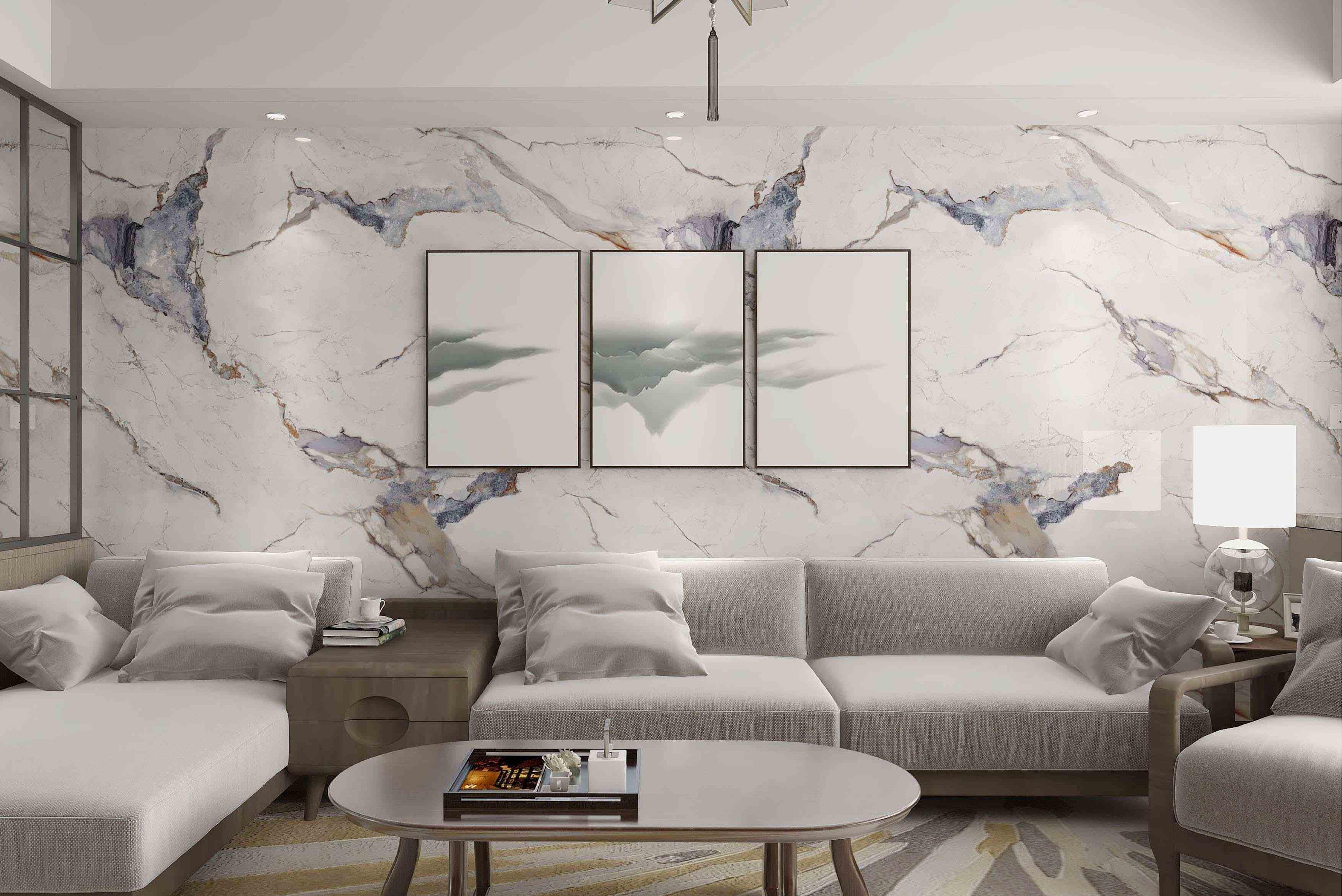 Carbon Crystal Wall Panel