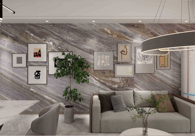 Carbon Crystal Wall Panel