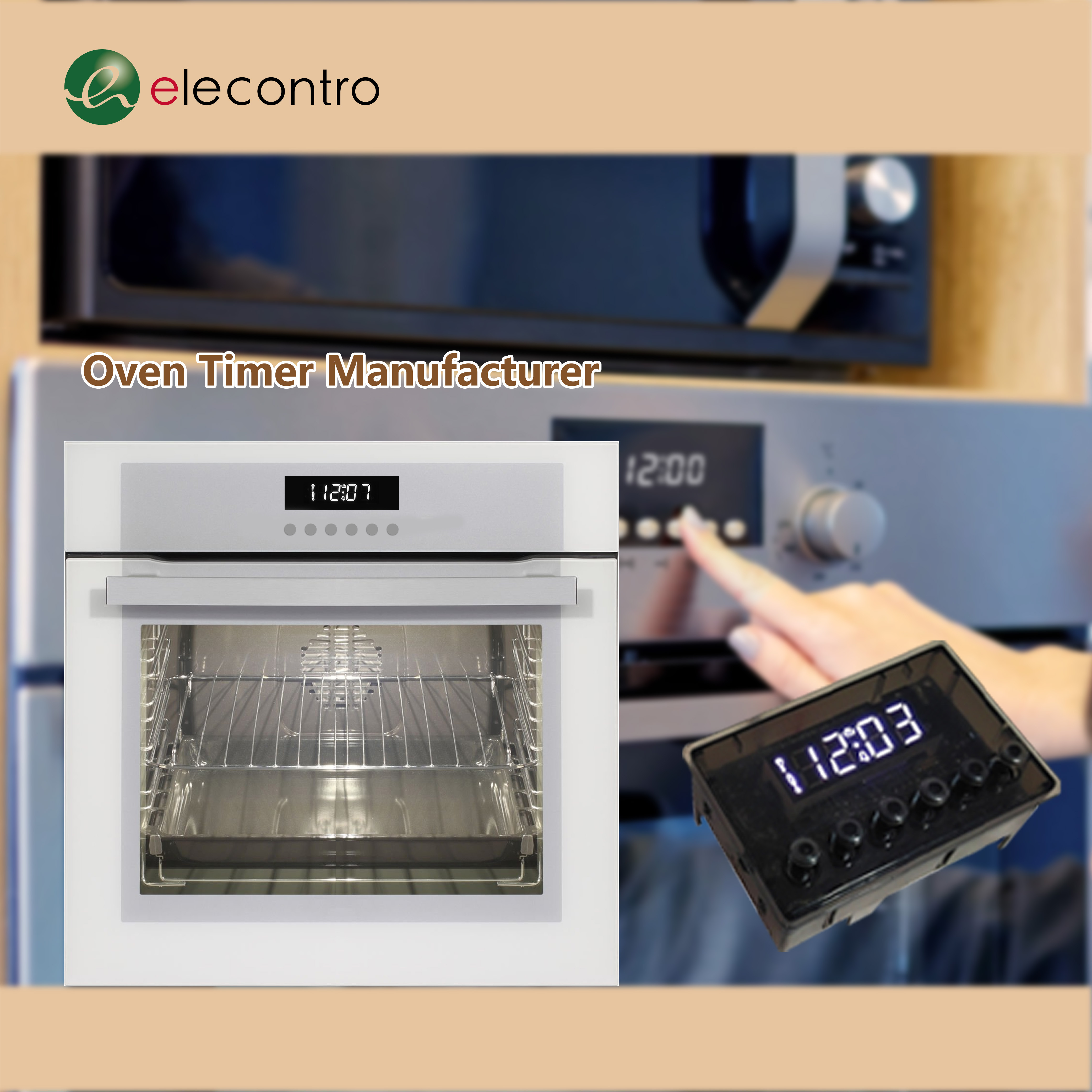 6 Button Oven Timer