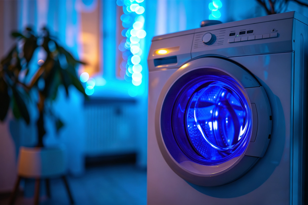 blue LED indicator for UV