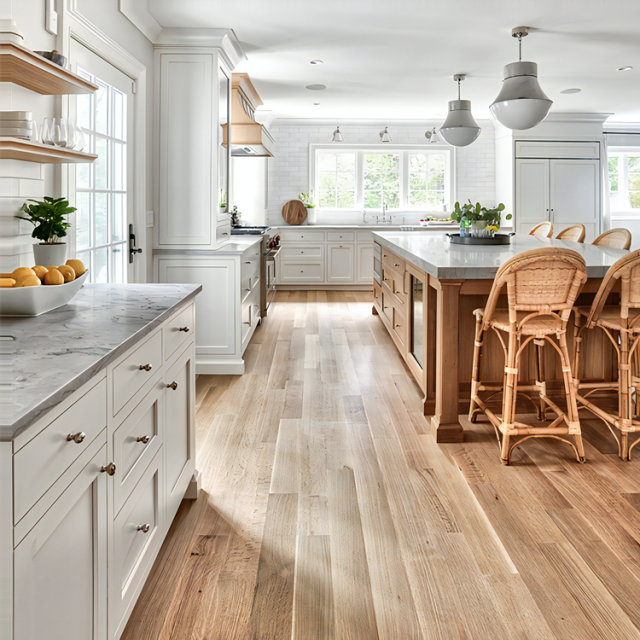 White Industrial Latest Kitchen Cabinet Modern Design Modular Kitchen Furniture With Pattern Stone