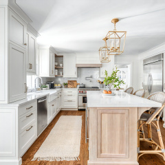 Custom High Quality Classic Lacquer Finish Self Assemble White Shaker Design Kitchen Cabinets L-Shape Plywood Cabinets