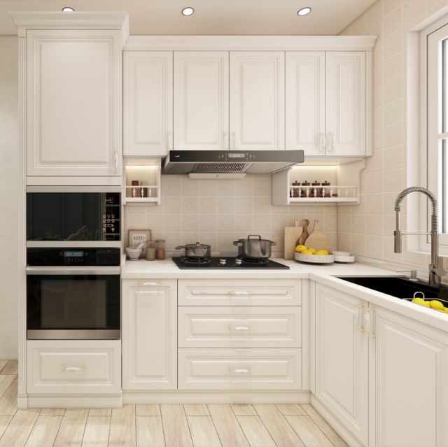 Classical Kitchen Cabinet Designs for Small Kitchens Cabinet With Sink Solid Wood