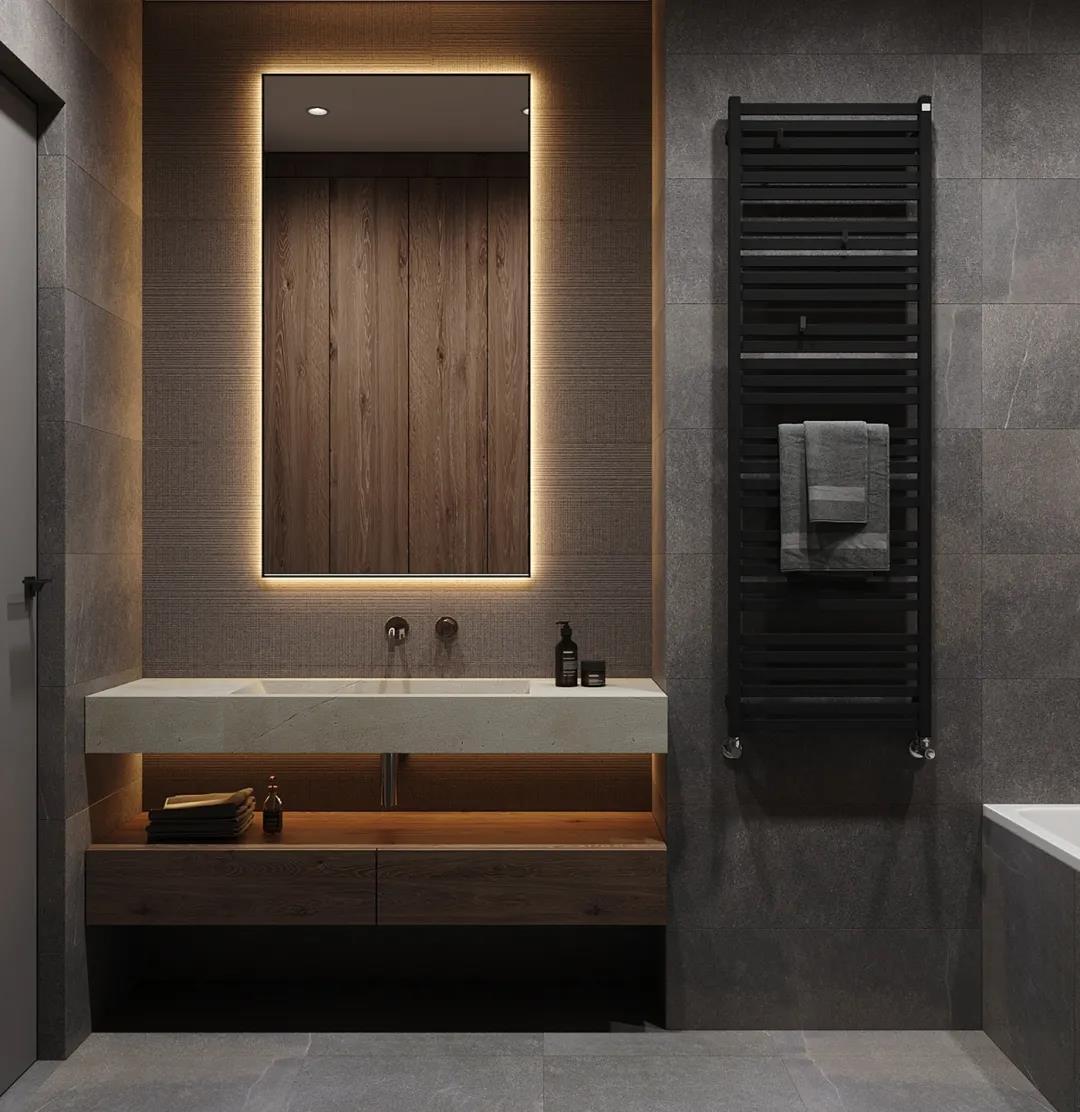 High Quality Modern Design Bathroom Furniture Floating Bathroom Vanity Custom Sink Wooden Bathroom Cabinet