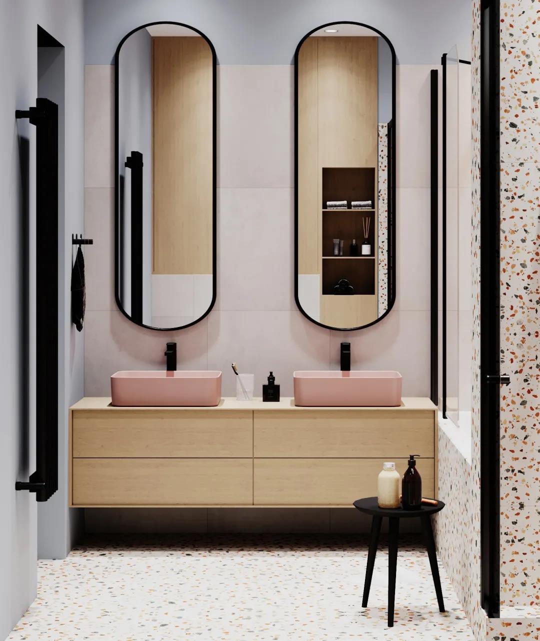 New Arrival Bathroom Vanity With Mirror Anti-Fog Modern Wall Mounted Bathroom Mirror