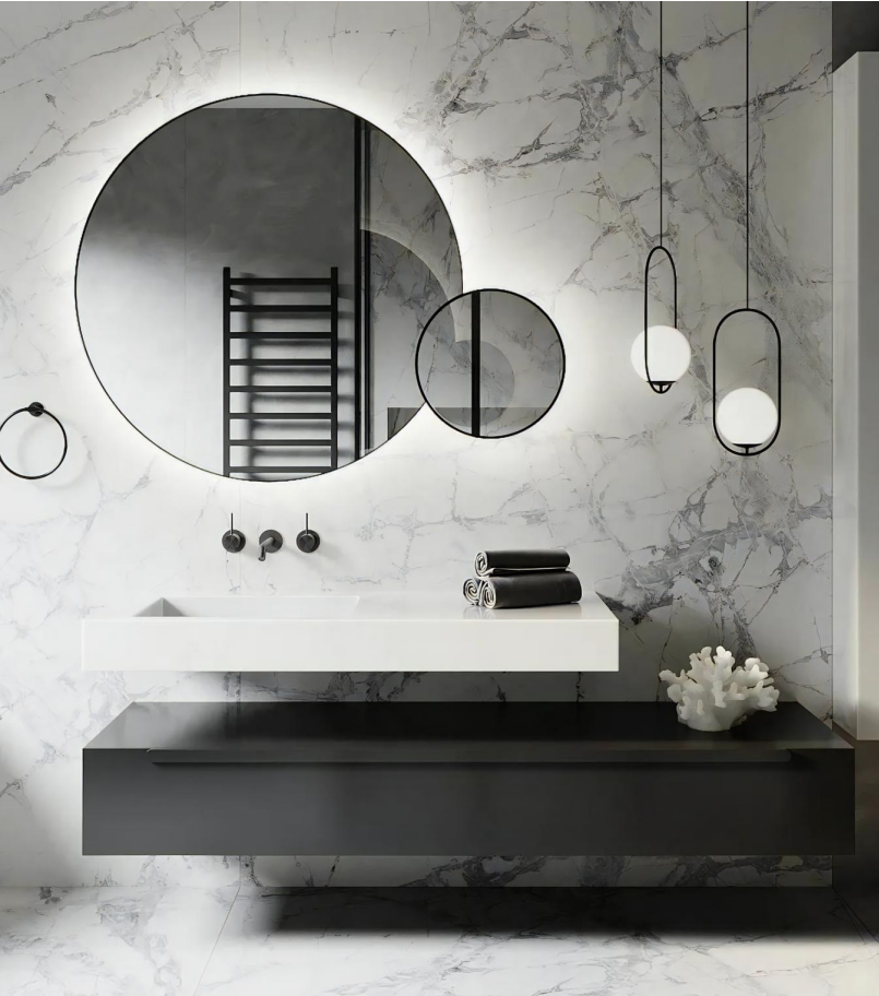 Custom Made Modern Bathroom Furniture Washroom Vanity Sets Modern Bathroom Cabinet