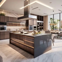 Modern Designs Full Furniture Lacquer Modular Kitchen Cabinets
