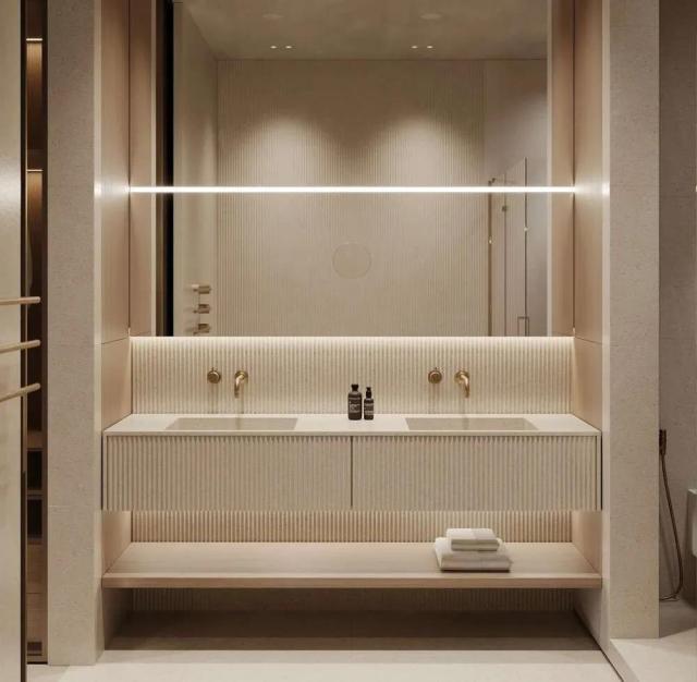 Luxury Style Wall Hung Cabinet Mirror Bathroom Cabinet Vanity With Mirror Basin