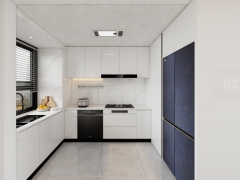 Modern Designs High End Custom Furniture Used Small Full White U Shaped Plywood Kitchen Cabinets From China