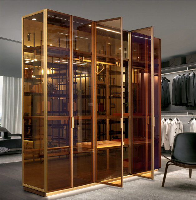 High End Modular Custom Wooden Design Solid Wood Plywood Wardrobes Modern Bedroom Closet Wardrobe
