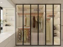 China Factory Simple Design Durable Plywood Solid Wood Bedroom Waterproof Wardrobe Closet
