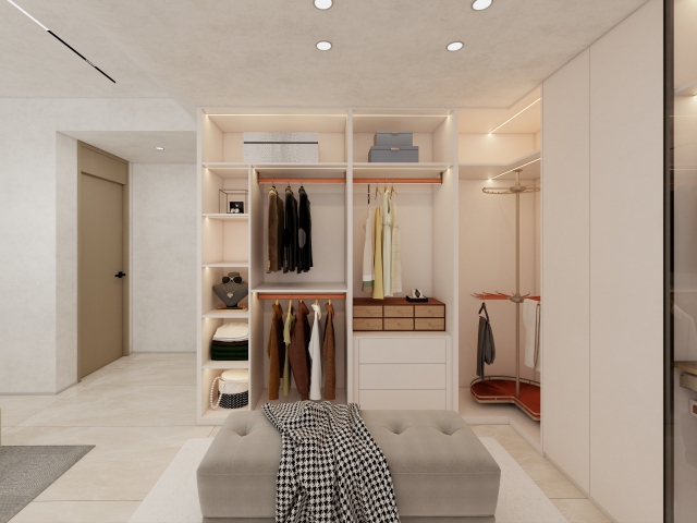 Hot Selling Modern Simple Custom Factory Furniture Plywood Wardrobe Cabinet For Younger for Whole House Cloakroom New Product for Bedroom