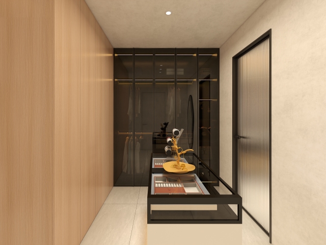 Custom High End Italian Wooden Solid Wood Walkin Room Closet Cabinets Closet Jewelry Cabine Room Cabinet